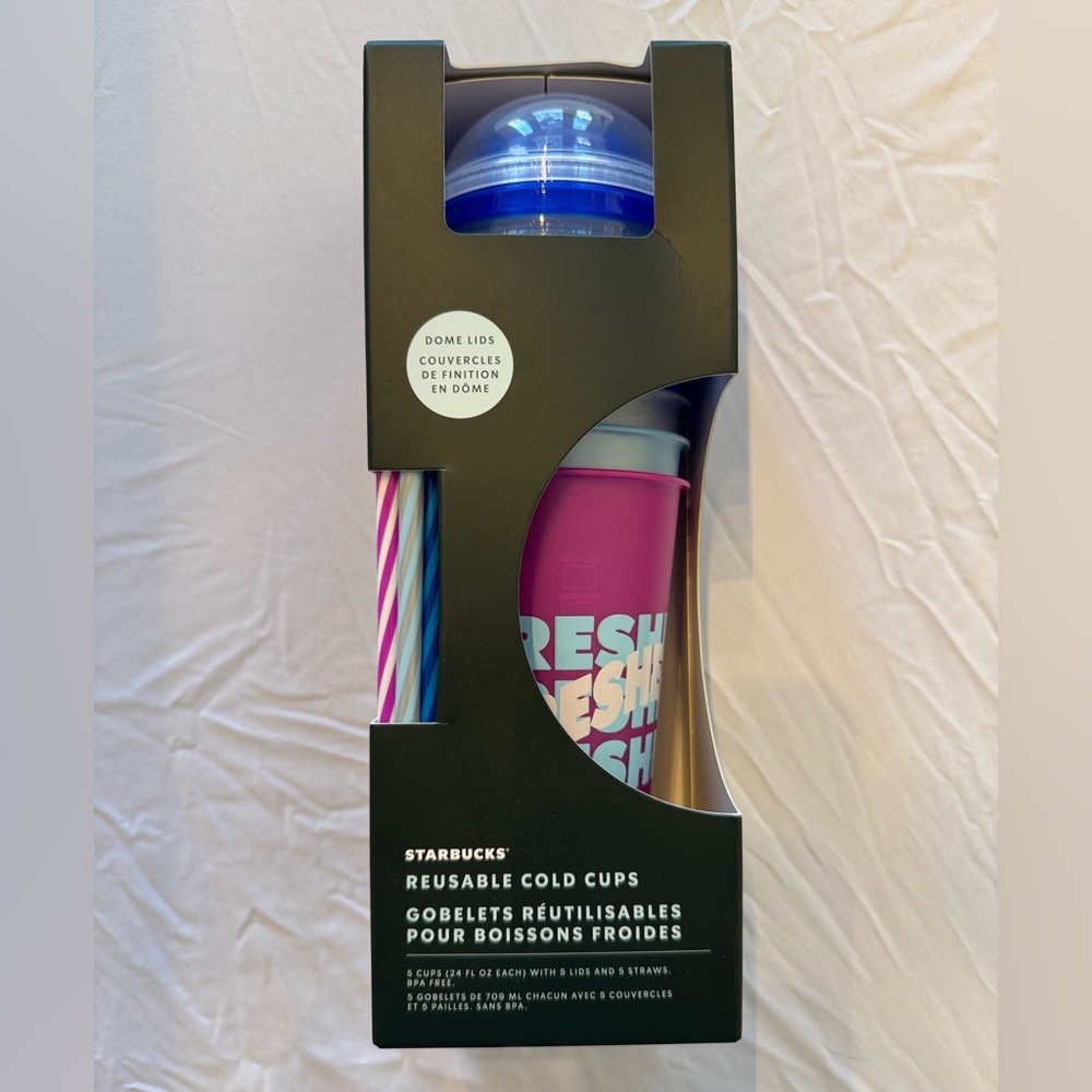 Starbucks Reusable Cold Cups Set - Multicolor